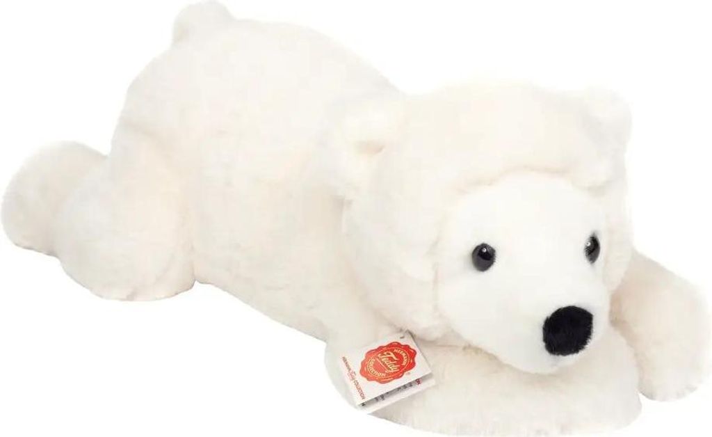 Teddy Hermann Eisbär liegend, Kuscheltier, Stofftier, Immagine del prodotto 