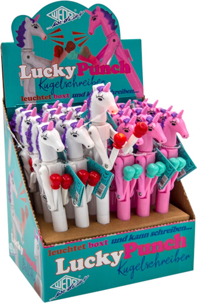 WEDO® Display Einhorn-Kugelschreiber- „Lucky Punch“ Produktbild 4