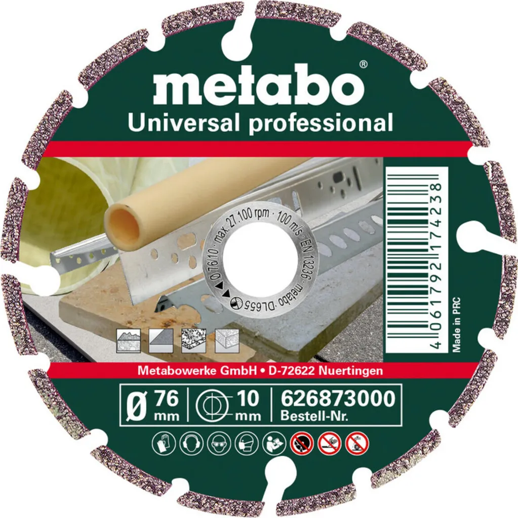 Disco da Taglio Diamantato Diamond-UP Ø76x10 mm | Alta Precisione