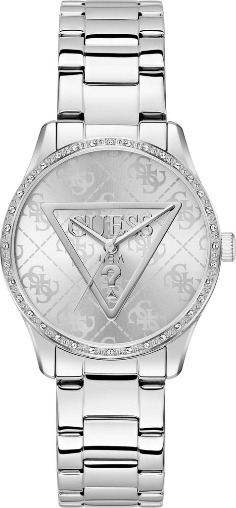 Guess Armbanduhr Damen Roxy Silber GW0987L1