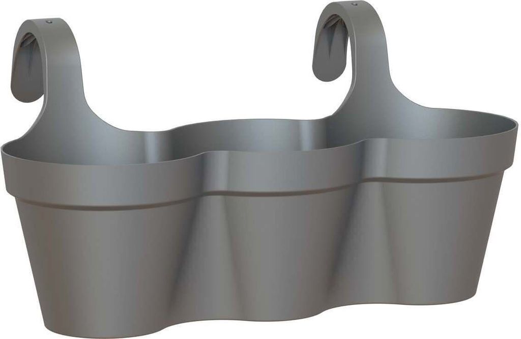 Artevasi Capri Balcony Triple Pot, Anthrazit, 11 l, 305 mm, 540 mm, 280 mm, 4 Stück(e)