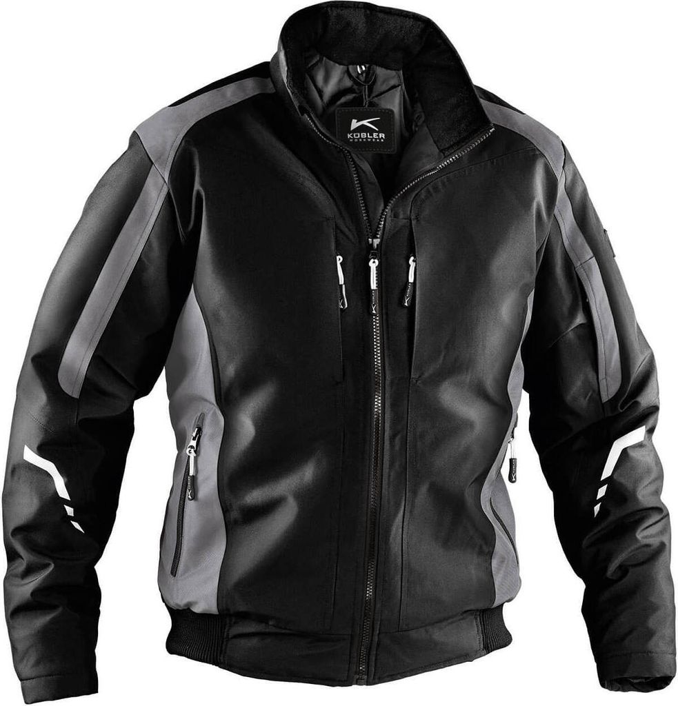 Kübler Wetterblouson schwarz/anthrazit Gr. XL