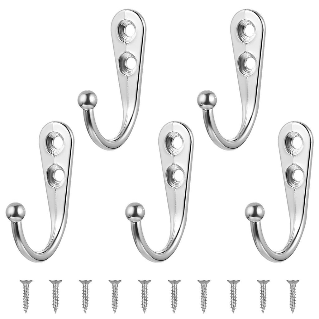 Vintage-Kleiderhaken, Schrankhaken, Wandhaken für Kleiderschrank, Schraubhaken, für Tür, Wand, Kleiderschrank, Schlafzimmer, Badezimmer, begehba...