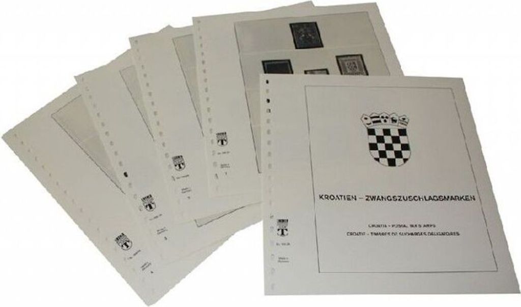 Lindner-T Vordruckblätter T410/92 Falkland-Inseln und abhängige Gebiete (Süd-Georgien und Süd-Sandwich-Inseln) - Jahrgang 1992 bis 2000