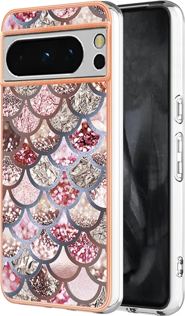 Custodia Google Pixel 8 Pro in TPU Antiurto - Fantasia Caffè Esclusiva