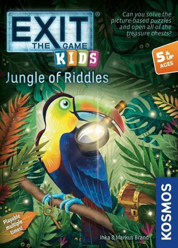 EXIT: Kids – Jungle of Riddles – Dschungel-Rätsel für Kinder