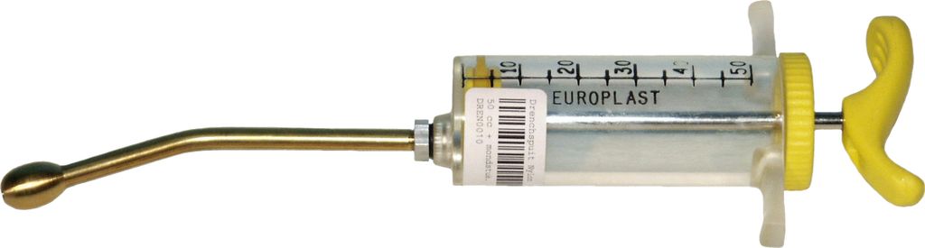 Drenchspritze Nylon 50ml + Mundstück