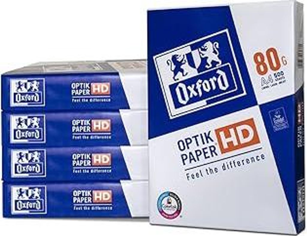 Oxford Kopier-/Druckerpapier, Premium, 2.500 Blatt, DIN A4 Papier, 1 Box mit 5 Pack