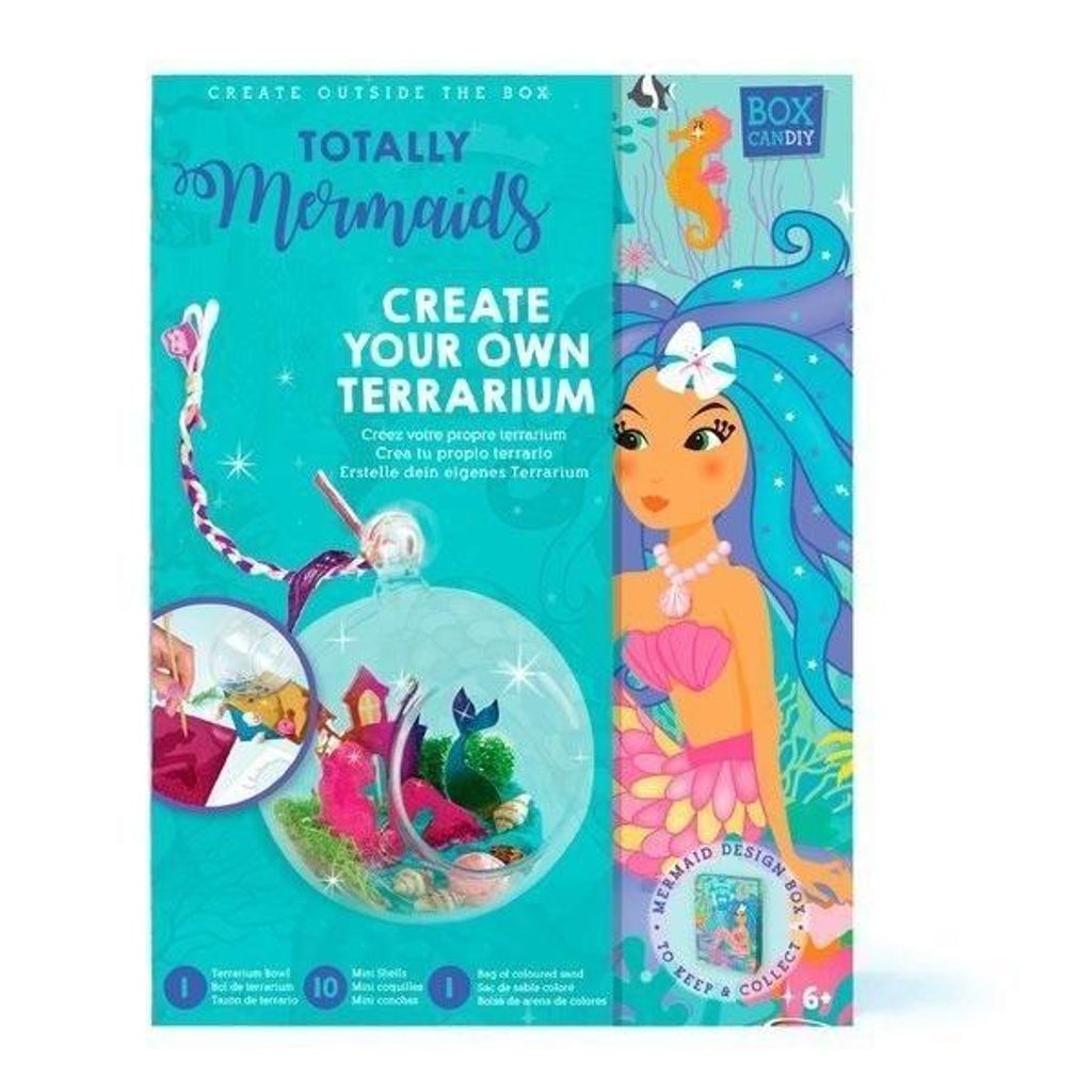 Meerjungfrau Terrarium Kreativ-Set Produktbild 