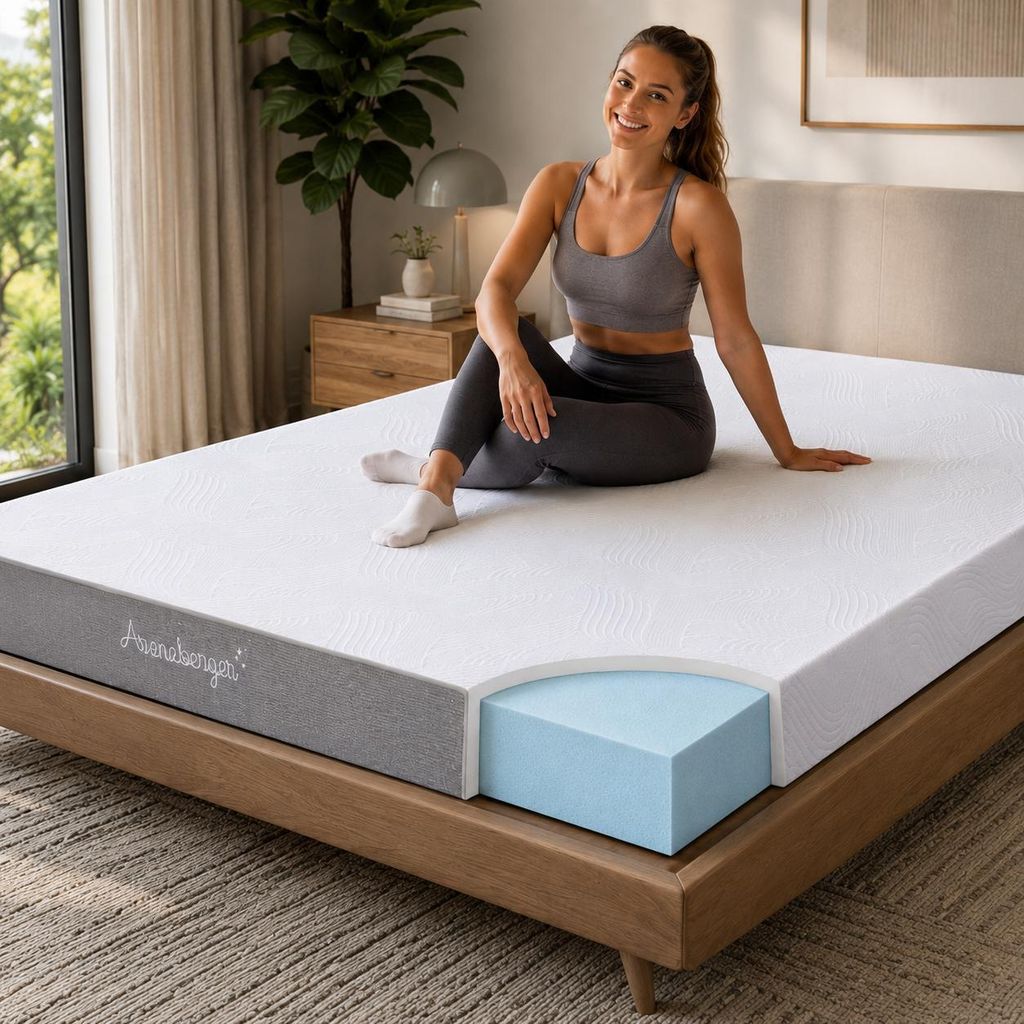 ARENSBERGER LINA, Gelschaum Matratze 140x200 cm – 11 cm Produktbild 