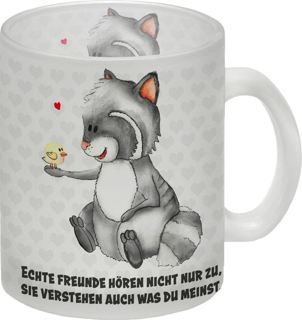 Echt Freunde hören nicht nur zu, sie verstehen auch was du meinst Glas