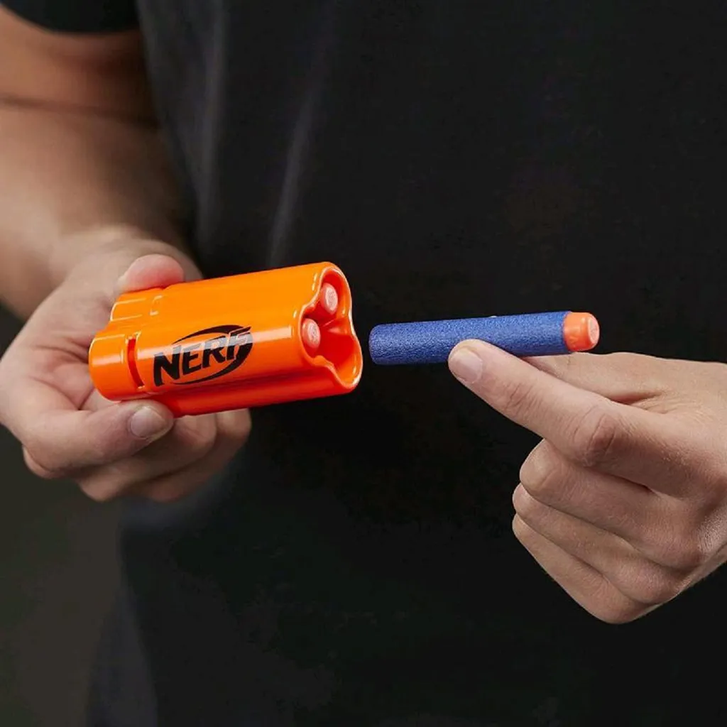 Fusil à Pompe Nerf Trilogy DS-15 : Jouet Lance-Fléchettes avec Cartouche - 5