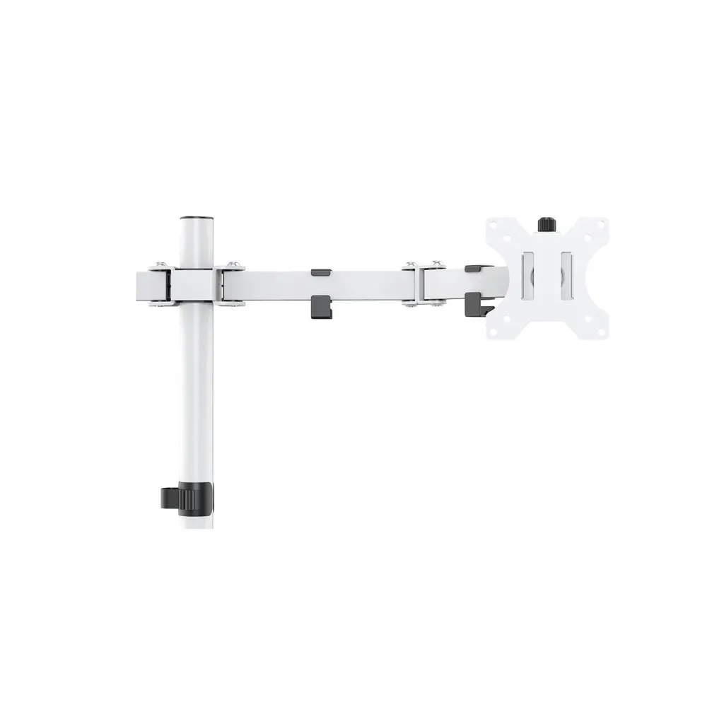 Support de Table Double Écran pour Moniteur 13 à 32 Pouces Blanc - 7