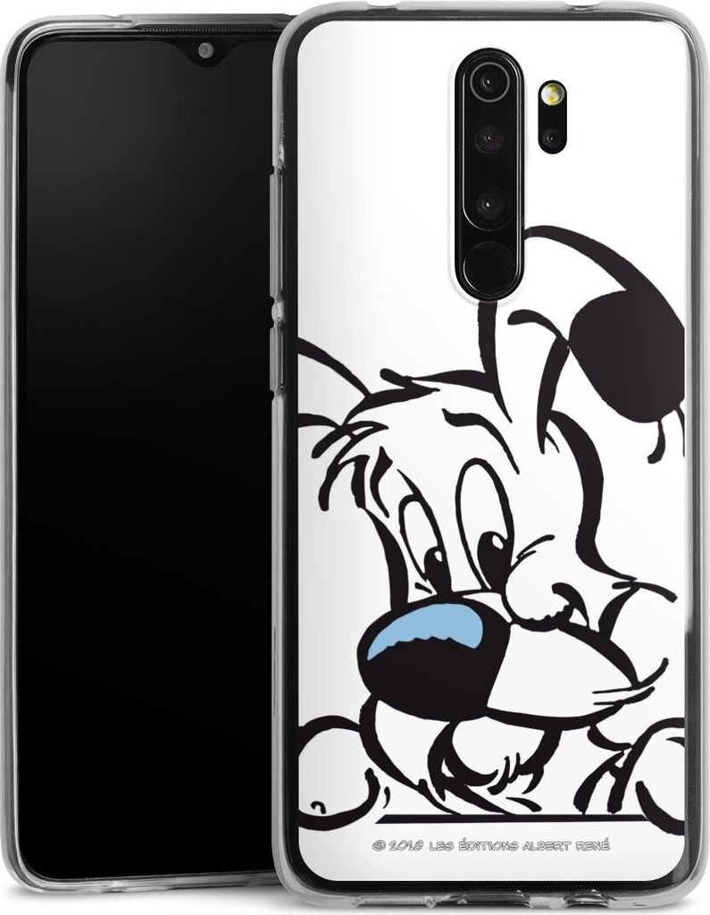 DeinDesign Handyhülle für Xiaomi Redmi Note 8 Pro Silikon Hülle Case Smartphone Schutzhülle Comic Idefix Offizielles Lizenzprodukt