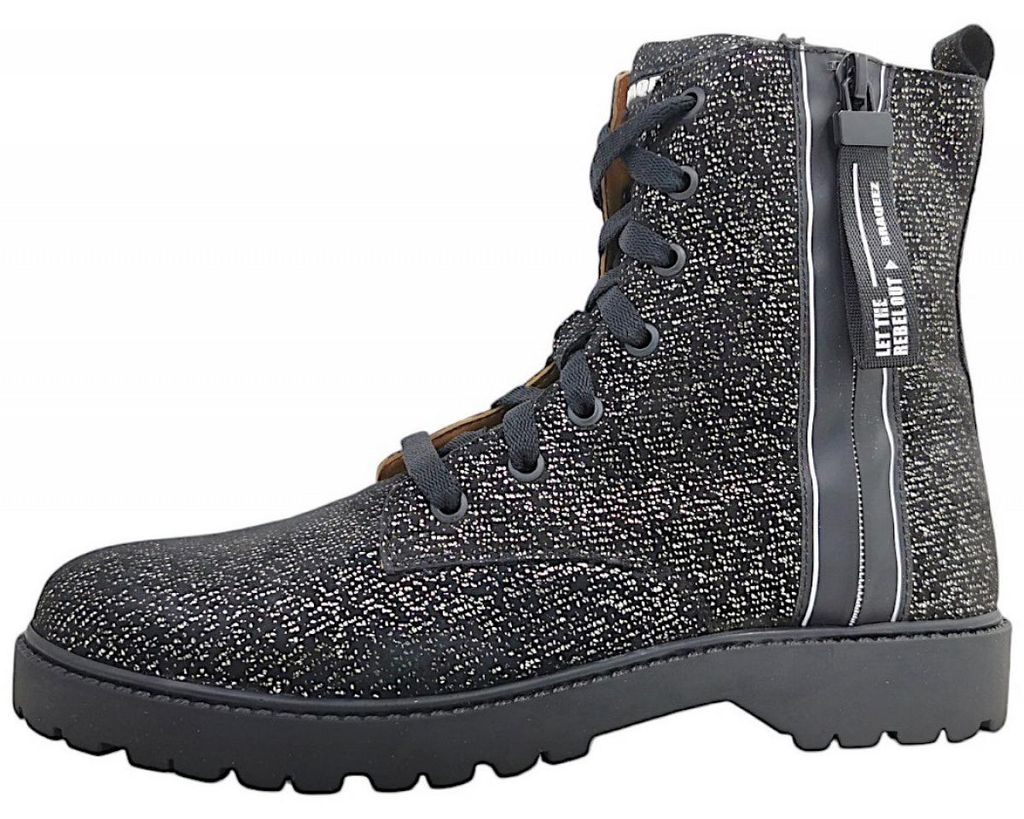 Braqeez Stiefel Schwarz in Gr. 37