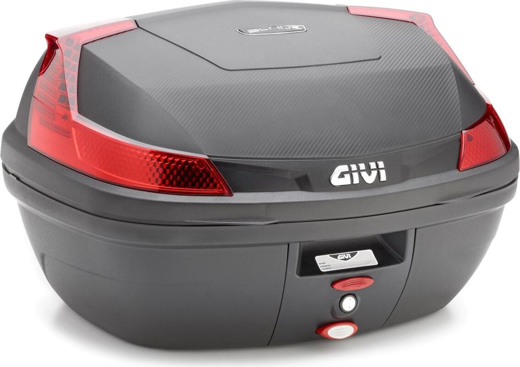 Givi Topcase BLADE B47NML Monolock in Carbon Optik mit Platte - 3 kg max. Zuladung