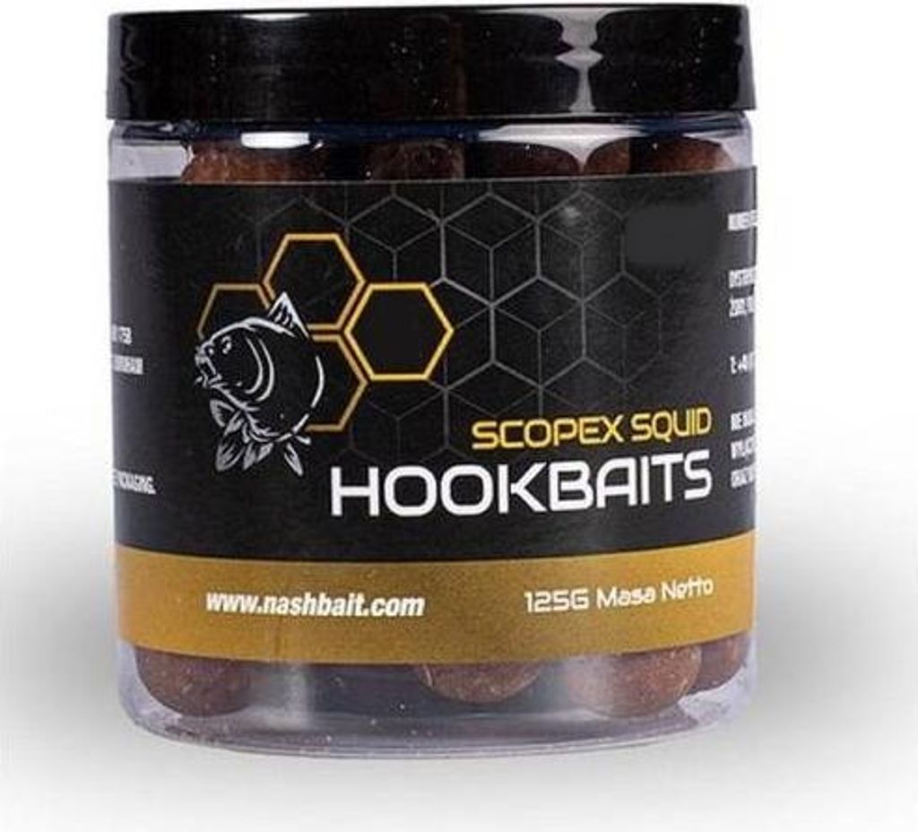 Nash Scopex Squid Cult Coated Hookbaits 20mm