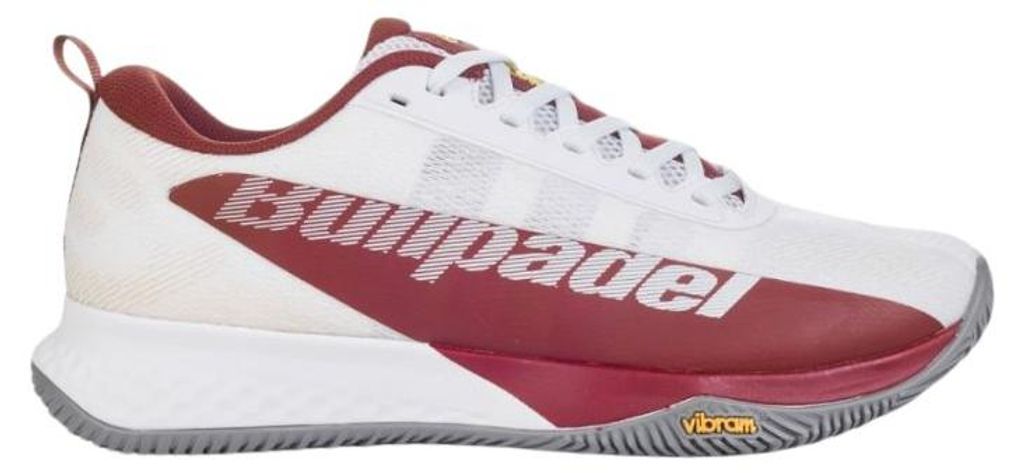 Bullpadel Padelschuh XPLO Vibram 25I Herren Weiß Rot