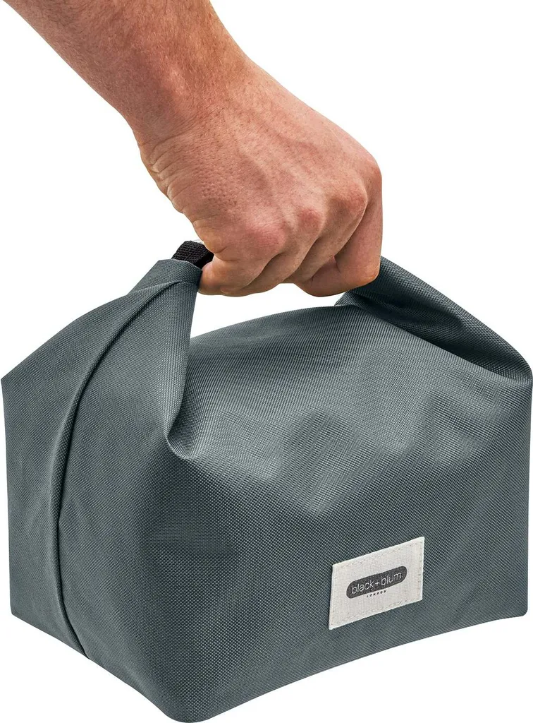 Borsa pranzo isolata: Nero - 5