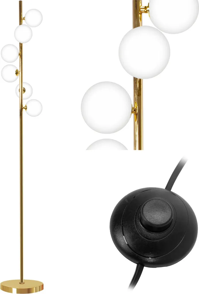 Lampe Toolight APP917-6F - Solution Éclairage Puissant pour Grand Salon