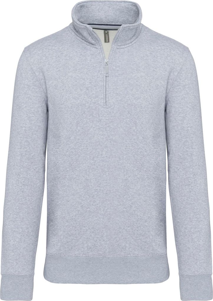 Kariban Herren Sweatshirt Pullover Sweat Pulli Langarmshirt Hoodie, Größe:XL, Farbe:Oxford Grey