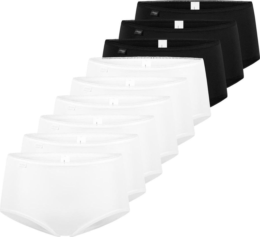 sloggi 9er Pack 24/7 Microfibre Midi Slip Perfekter Sitz, Produktbild 
