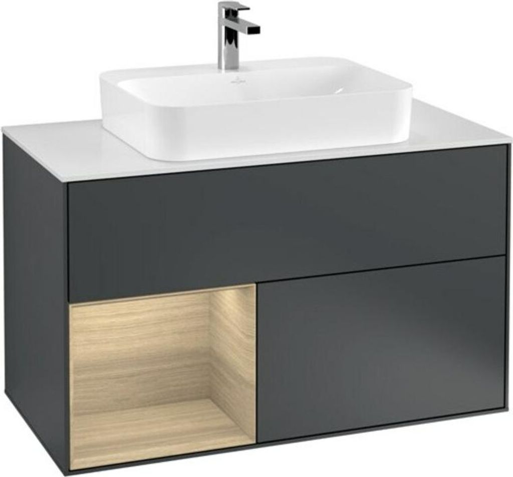 Villeroy & Boch F361PCHG Waschbeckenunterschrank Finion F36 Produktbild 