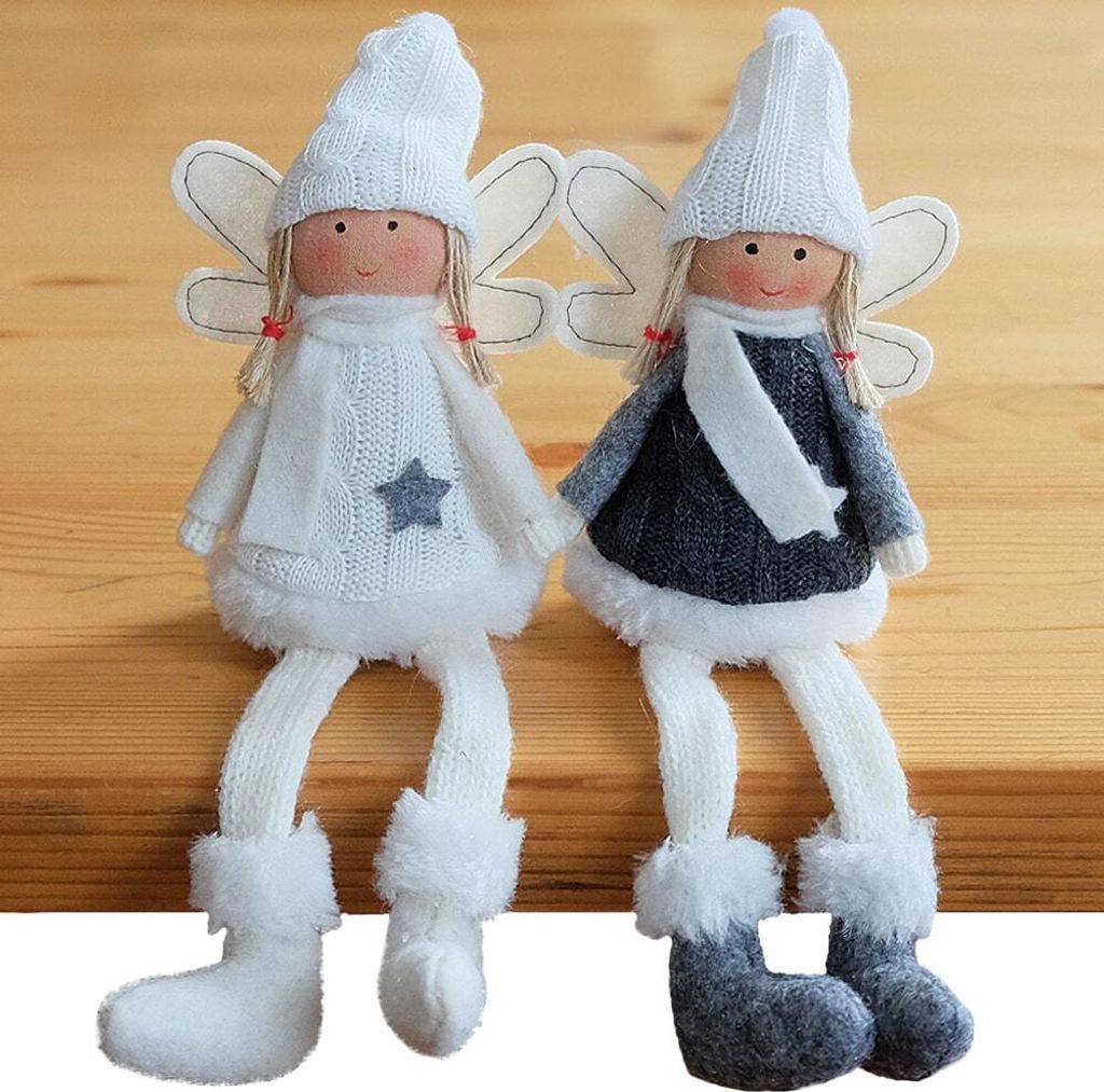 Kantenhocker Engel 2er Deko Weihnachten