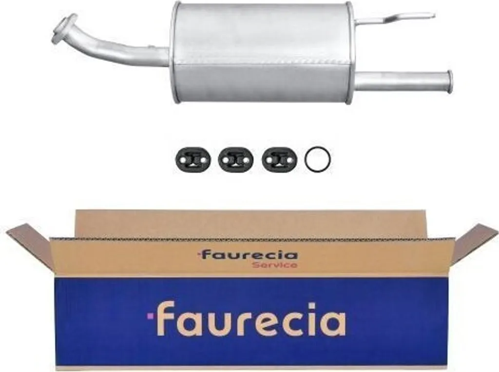 Silencieux HELLA 8LD 366 033-631 en acier aluminé haute qualité