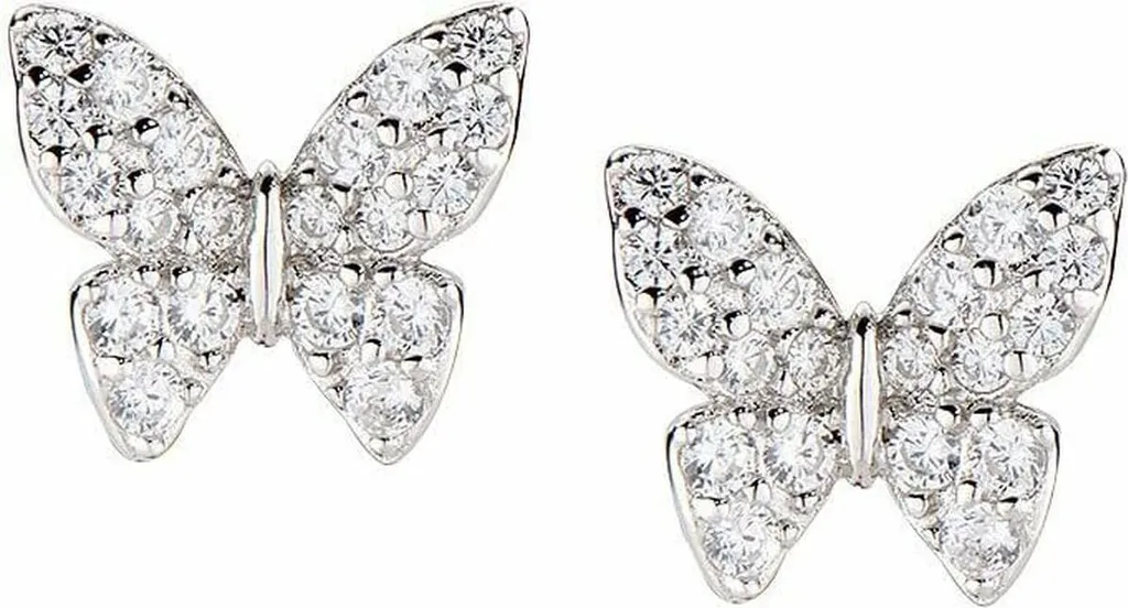 Boucles d'oreilles Amen pour Soirée et Quotidien en Argent et Pierres