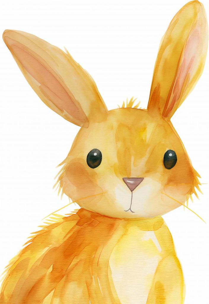 Plakat 56,6x86,4cm Süßer Hase