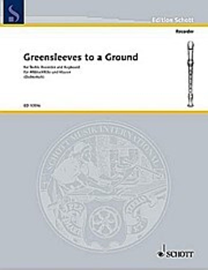 Greensleeves to a Ground :for alto recorder and piano