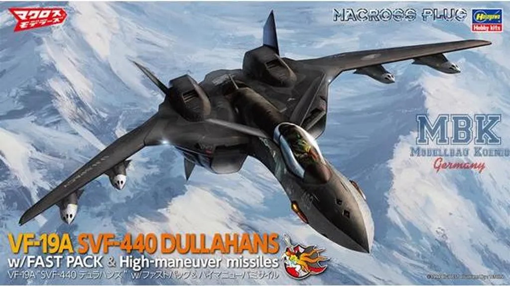 Maquette VF-19A SVF-440 Hasegawa 65870 avec Fast Pack