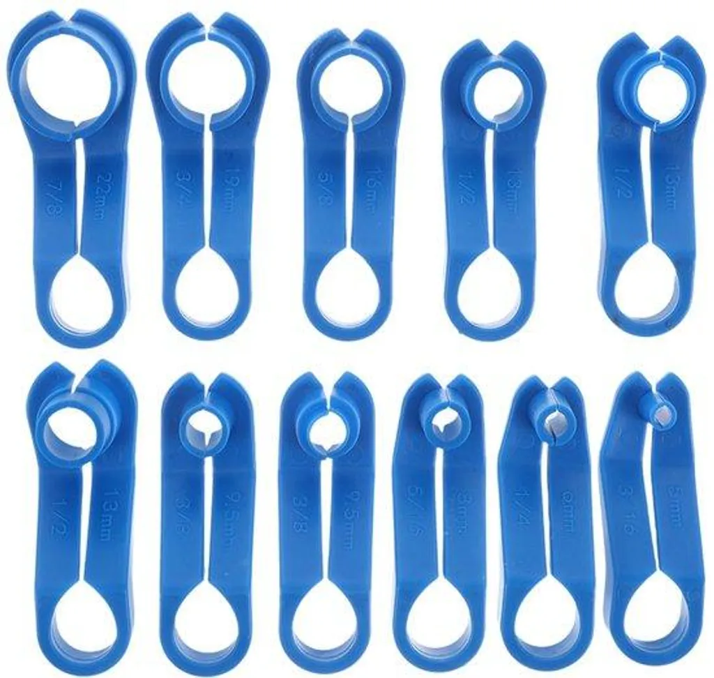Kit fluide frigorigène plastique 11 pièces haute résistance thermique