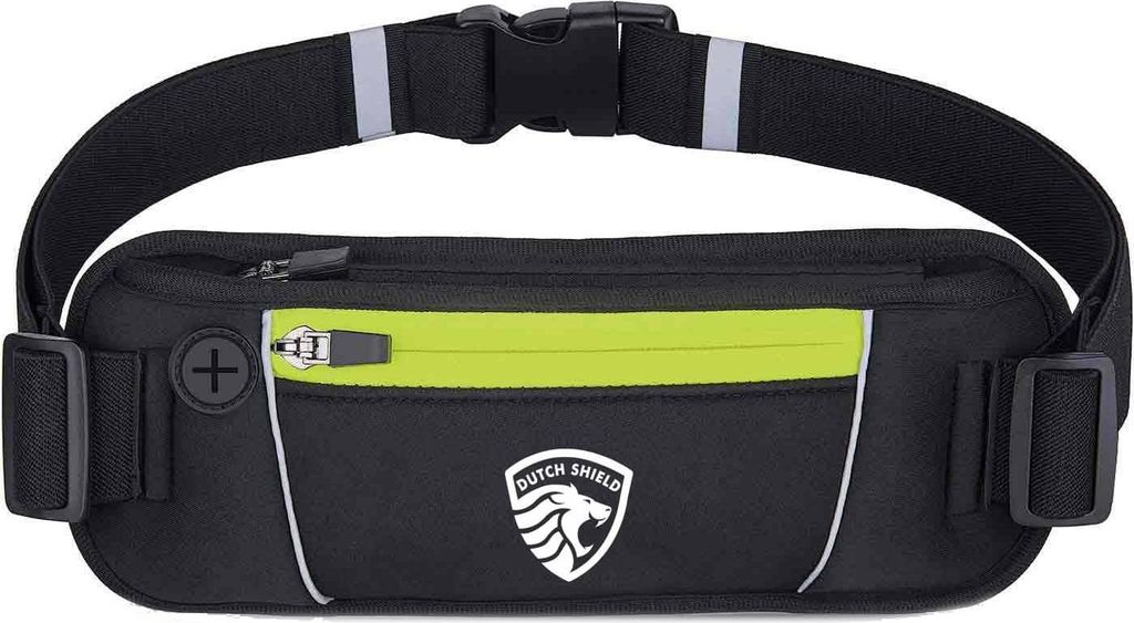 Dutch Shield - Running Belt – Schlanke Laufgürteltasche – Sport Gürteltasche – Laufgürtel – Laufriemen – Lauftasche – Laufzubehör -...