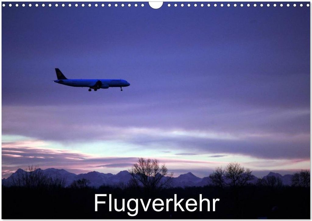 Flugverkehr (Wandkalender 2026 DIN A3 quer), CALVENDO Monatskalender