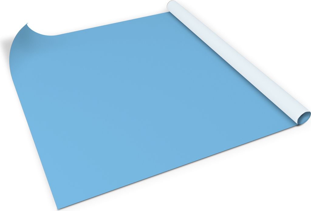 Blau– Möbelfolie selbstklebend – PVC Klebefolie für Möbel – Küche – Schränke – Möbelrenovierungsfolie – Möbeldekorfolie – 100x...