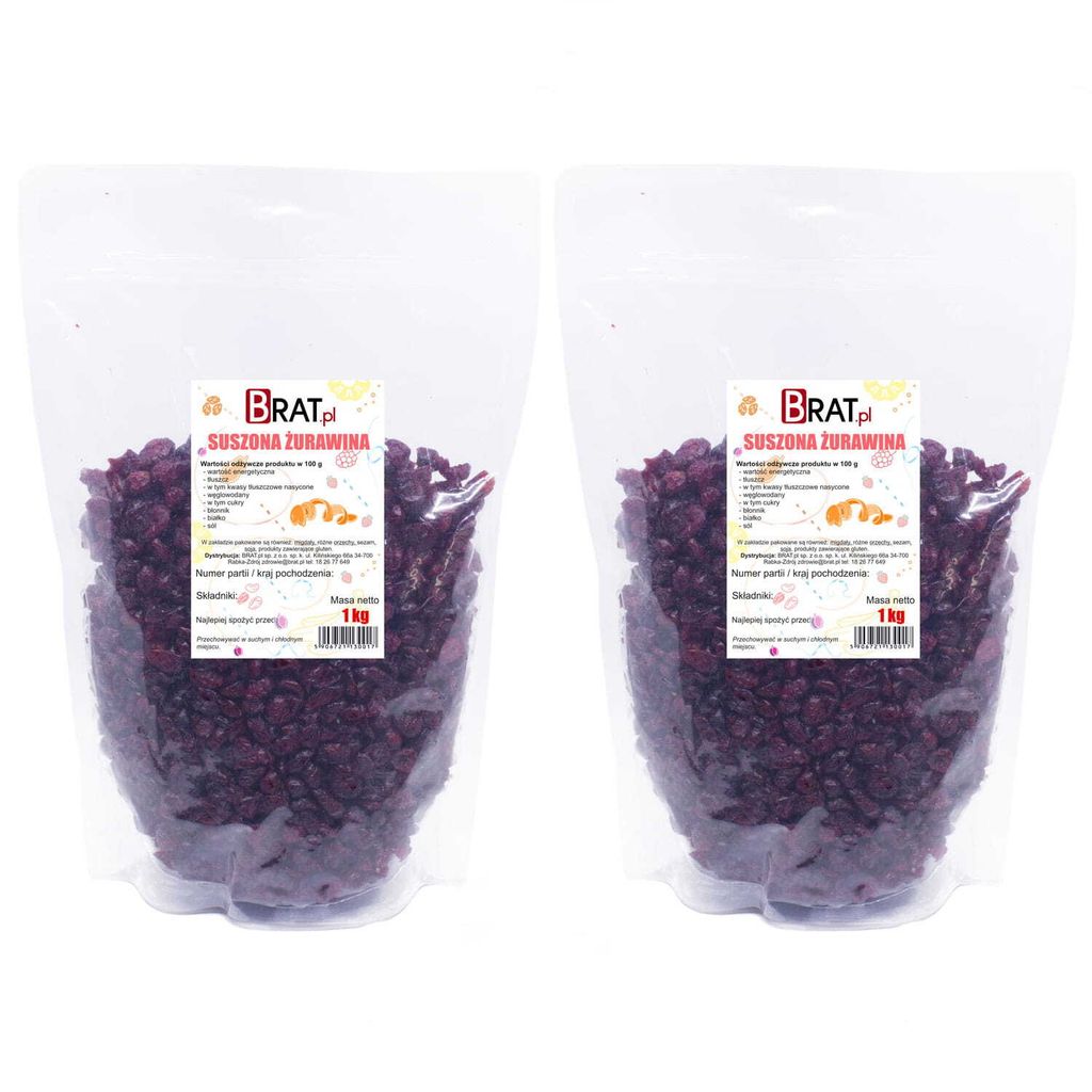 Żurawina 2x1kg Zdjęcie produktu 