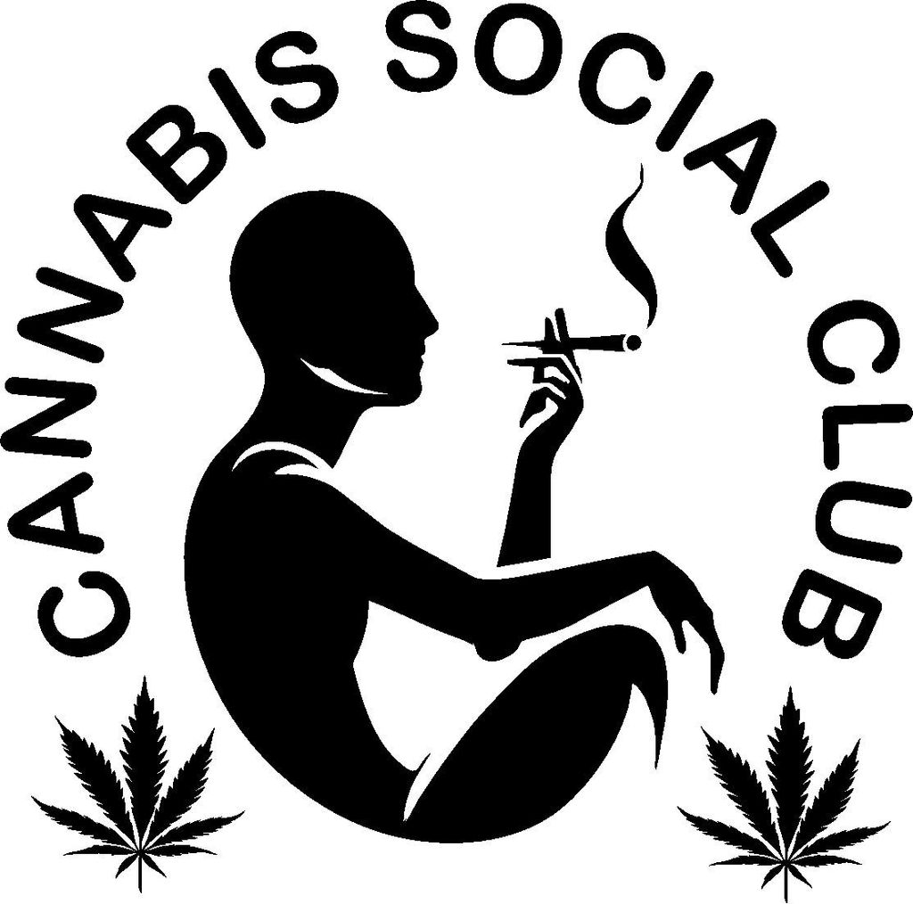 CSC, "Cannabis Social Club", Marihuana, Hanf, KFZ-Aufkleber, Autoaufkleber