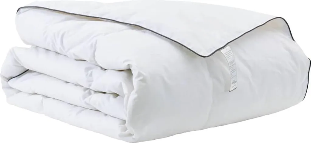 Couette hiver en plumes vidaXL 155x200 cm thermique et respirante
