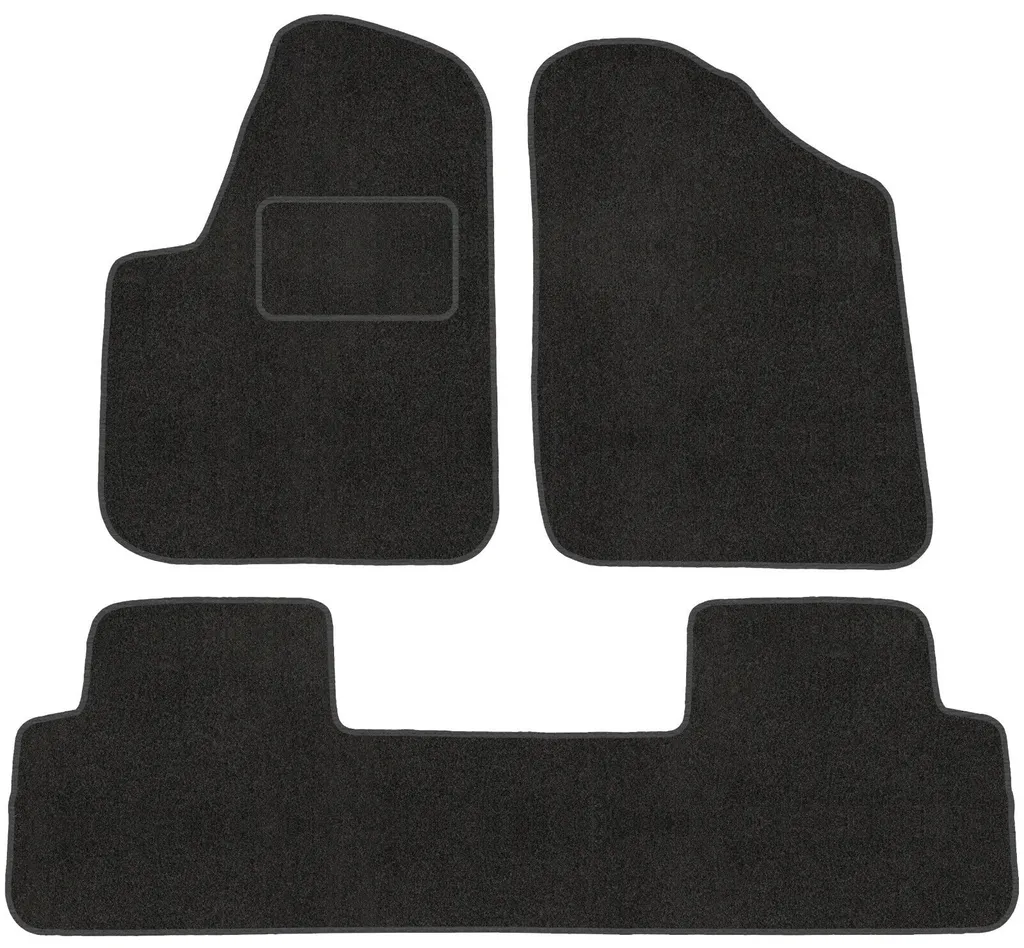 Velour Fußmatten Satz per Citroen Berlingo I - Qualità Premium - Passgenau