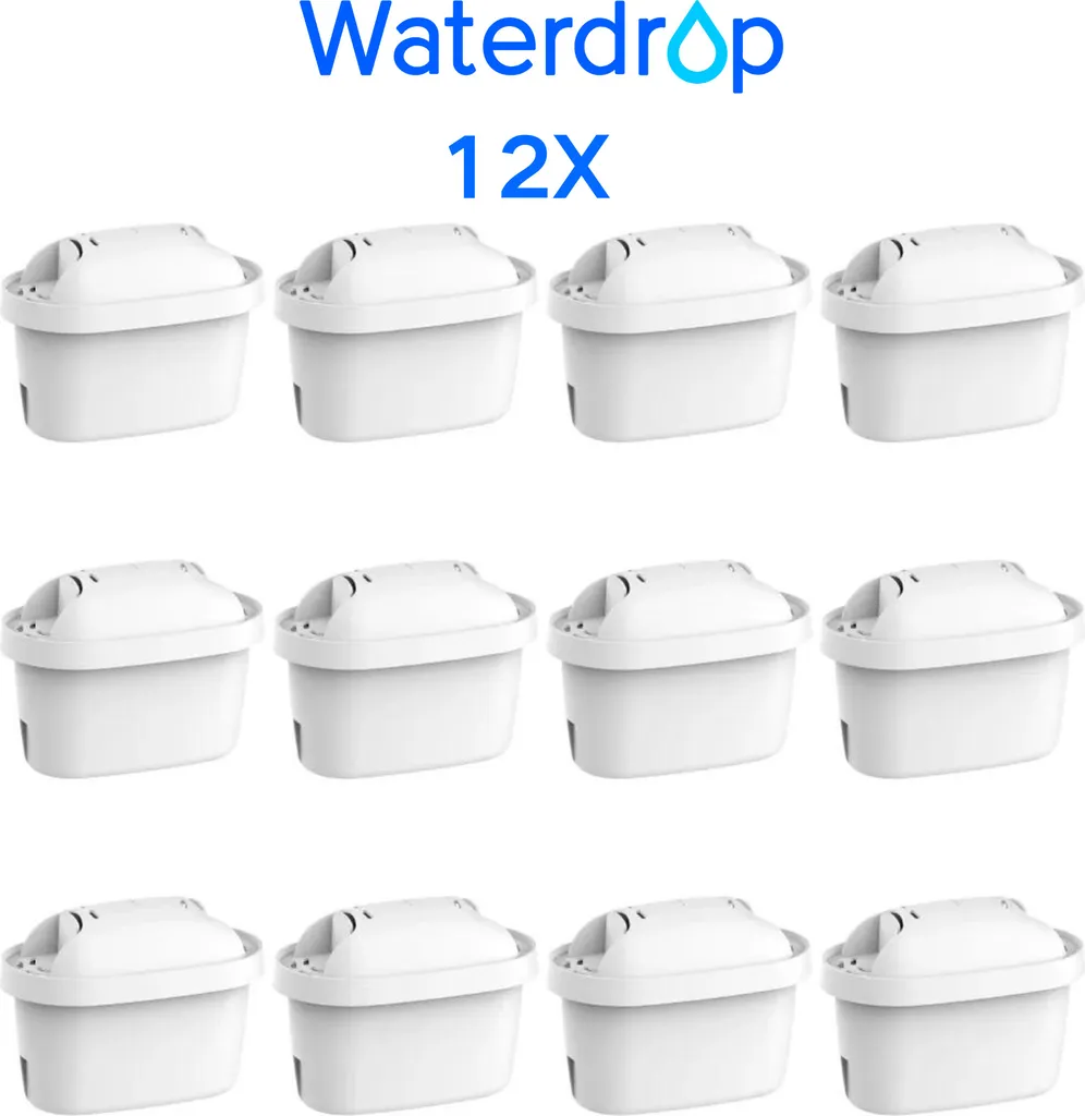 Waterdrop Filtre à Eau compatible Brita Maxtra Pro All-in-1 - Lot de 12