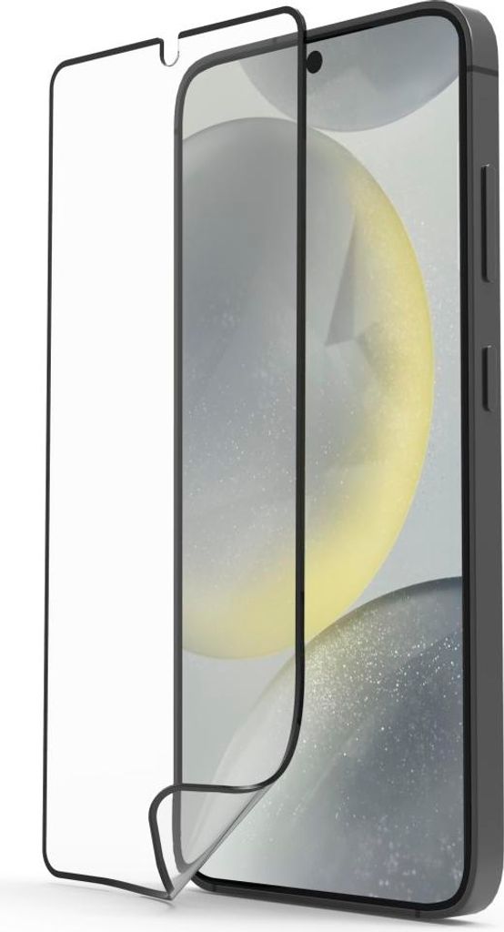 Handy-Schutzglas "Super Hybrid" für Samsung Galaxy S24, Montagehilfe (00222739)