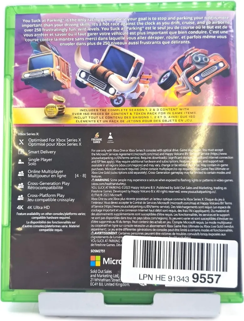 Jeu de course et de précision U Suck at Parking Édition Complète Xbox - 2
