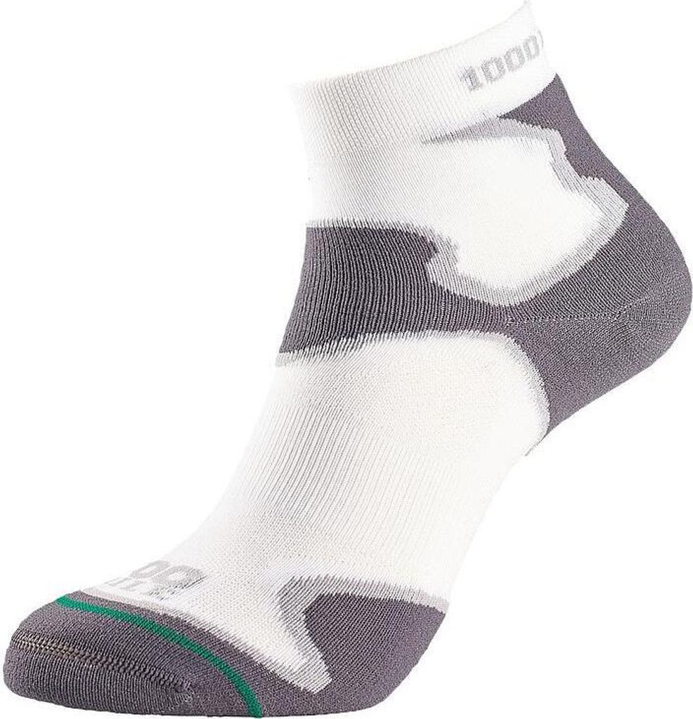 1000 Mile - "Fusion" Socken für Damen RD1062 (S) (Weiß/Grau)