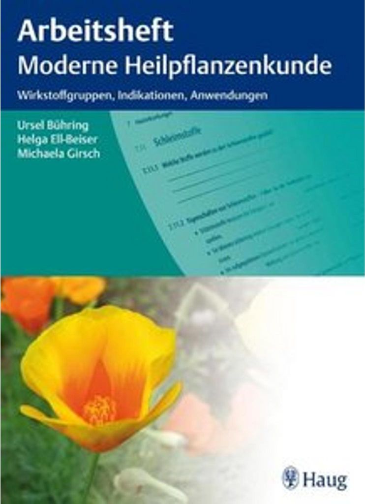 Arbeitsheft moderne Heilpflanzenkunde