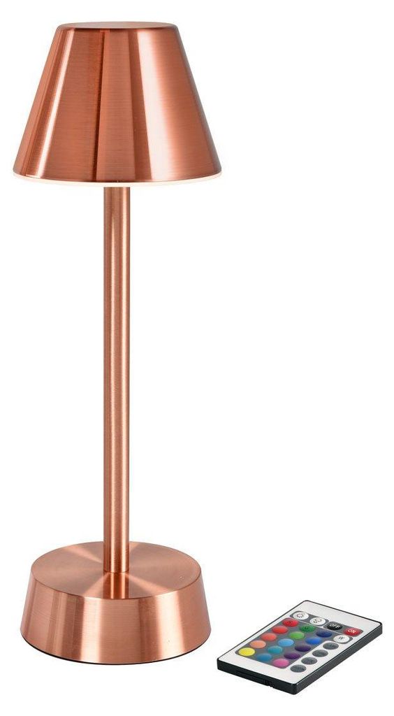 1 Duni LED Lampe kabellos Zelda rose gold, 208758 inklusive Produktbild 