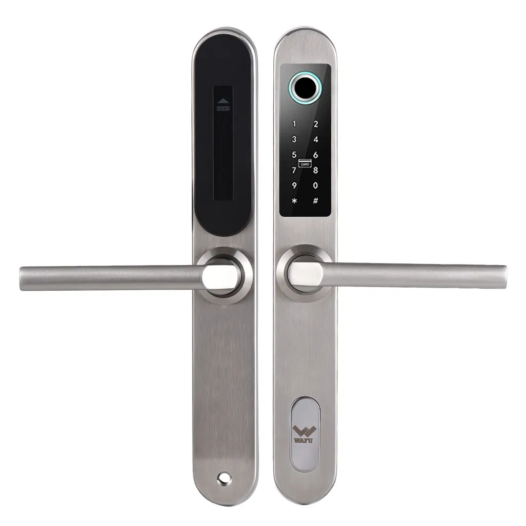 Serrure de porte sans clé pour accès sécurisé Airbnb et maison connectée