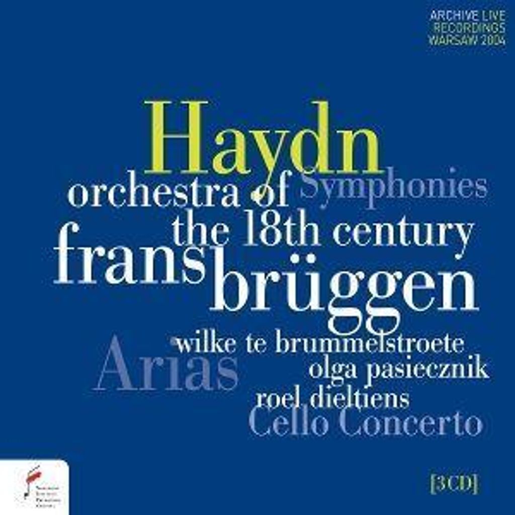 Dieltiens/Brüggen/Orchestra of the 18th Century: Sinfonien,E