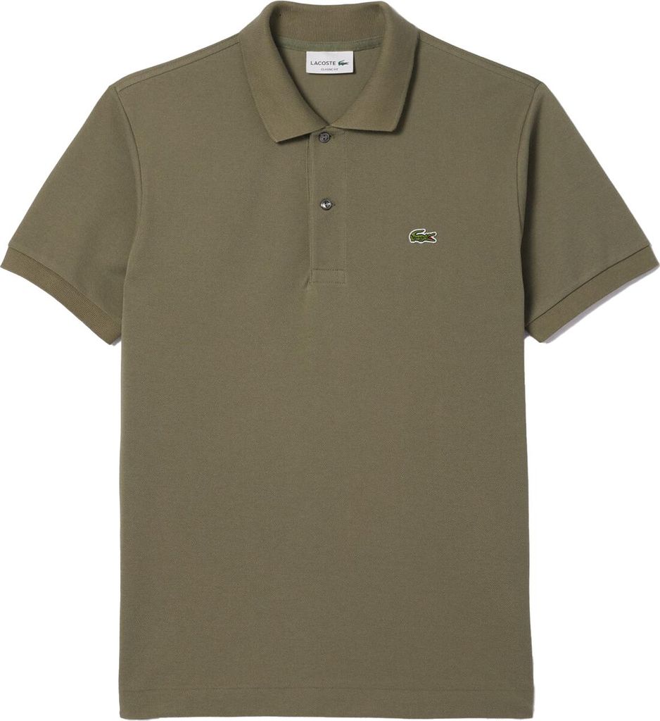 Lacoste - "L.12.12" Poloshirt für Herren/Damen Uni, Piqué, Schmal GT8343 (S) (Khakigrün)